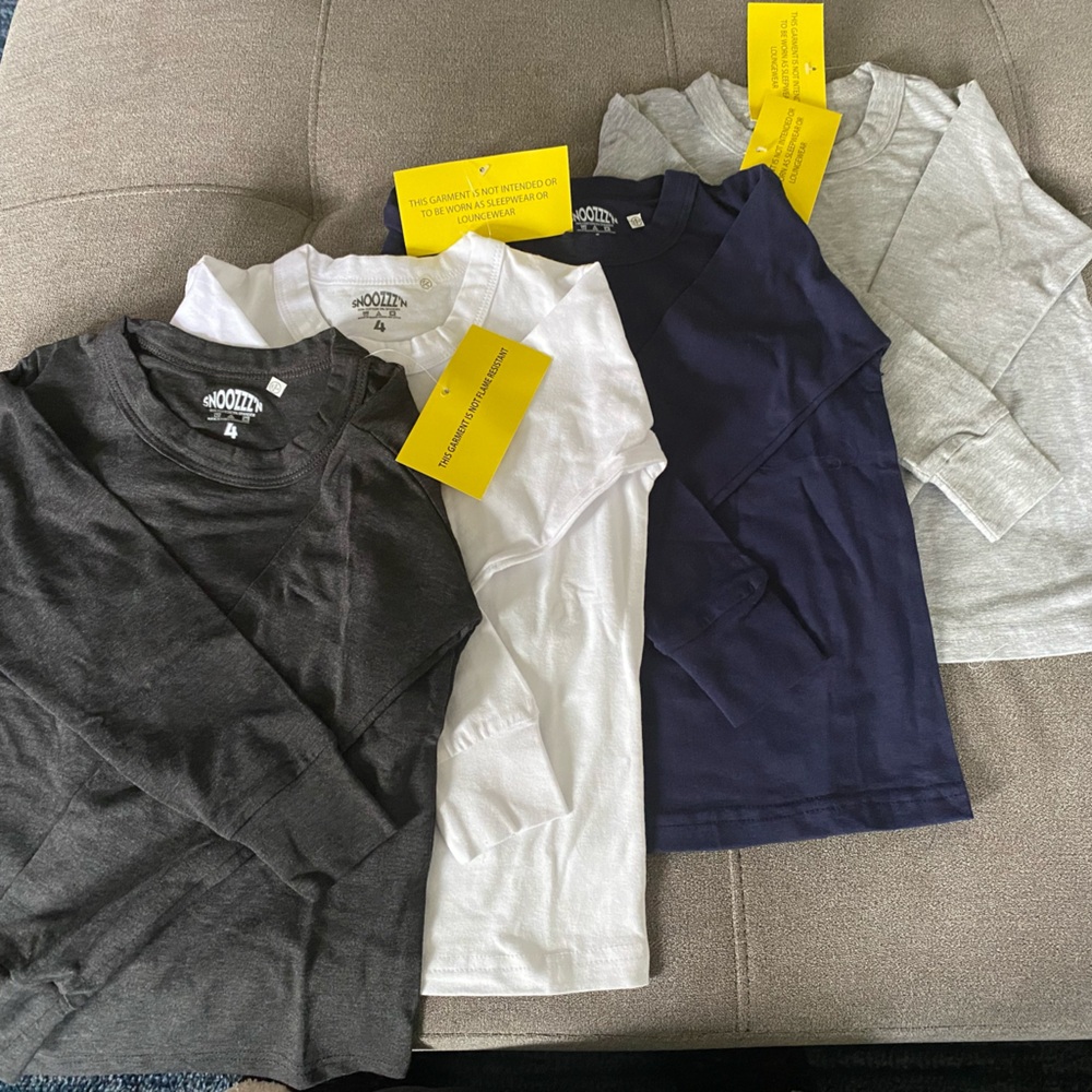 Toddler Boys Long Sleeve Tees